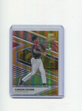 2020 Elite Extra Edition Opti-Chrome Holo Gold Carson Tucker 7/10