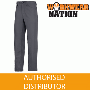 Snickers 6400 Steel Grey Service Dirt-Repellent Chinos Oryginalne zapasy