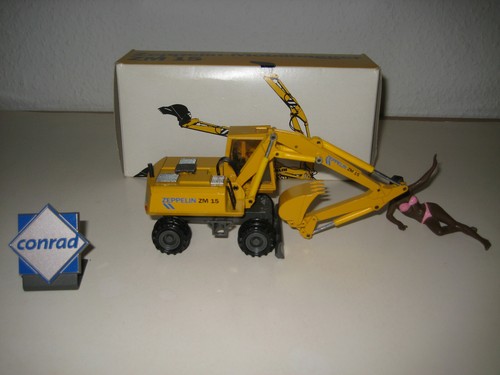 Zeppelin CM 15 Excavatrice Pelle Mobile #2817.6 Conrad 1:50 Ovp - Picture 2 of 4