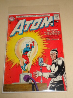 ATOM #8 DC COMICS DR LIGHT SEPTEMBER 1963 VG (4.0)*