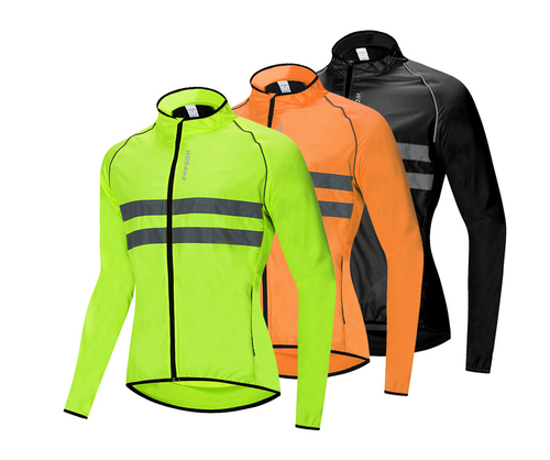 Maglia da ciclismo Antivento Giacca Alta Visibilita per bici motocross  pesca ecc | eBay