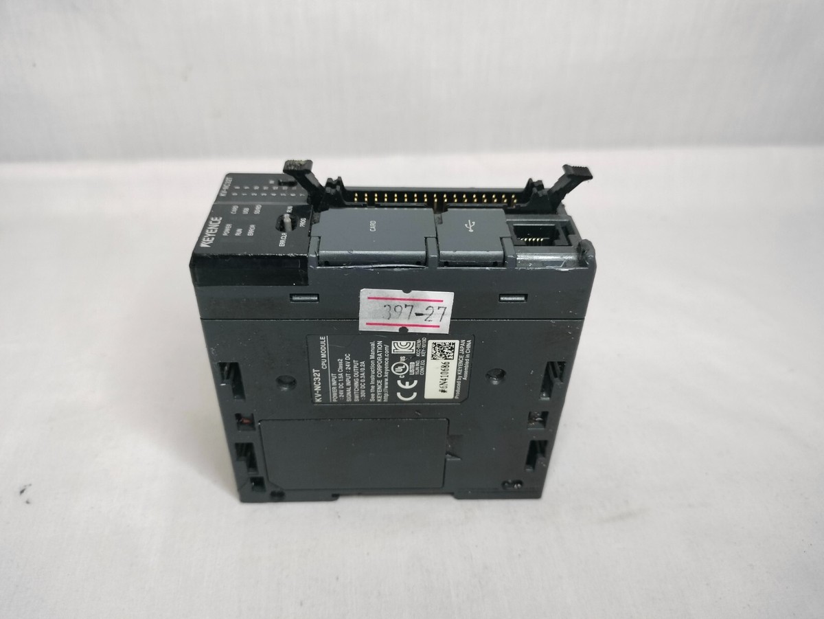 Keyence KV-NC32T KVNC32T CPU Unit Module Programmable Logic