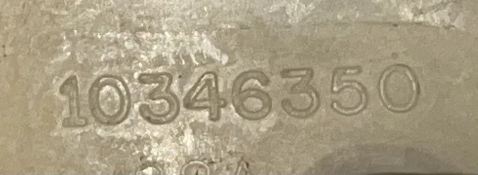 Cadillac XLR 2004-2009 depósito de expansión de refrigerante 10346350 Foto 4 de 4