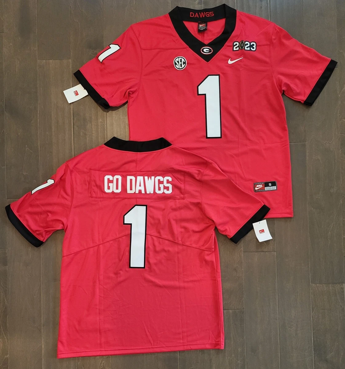 Georgia Bulldogs soccer SEC champions jersey