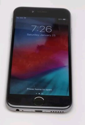 Apple iPhone 6 - 16GB - Black & Silver (AT&T) A1549