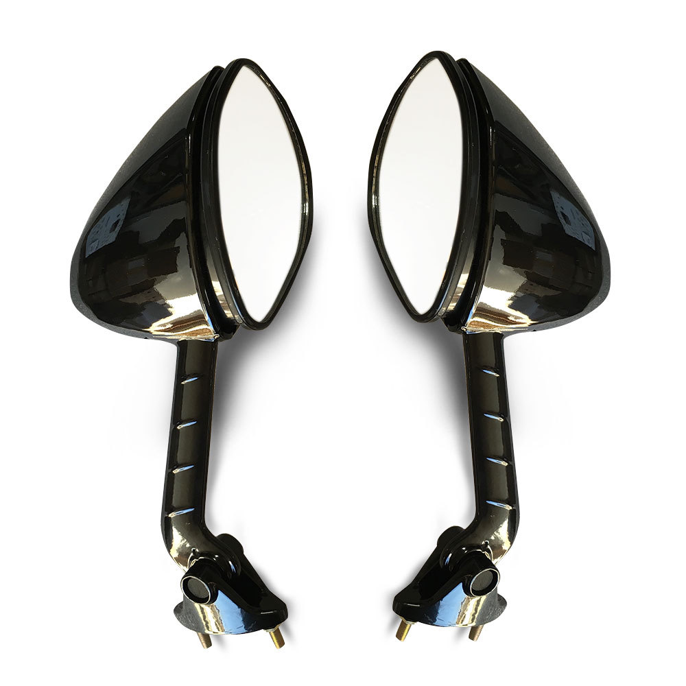 鏡 NONO For Kawasaki Ninja ZX-14R ZX14 ZZR1400 2006-2012 2011 10 Black