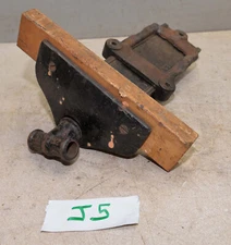 Vintage A L Bemis under bench screw vise patent 1912 collectible woodworking J5
