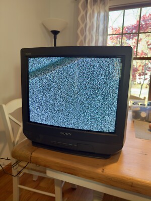 SONY Trinitron テレビ本体 コンパクト Vintage Sony Econoquick Trinitron Kv-1543r Color Television for