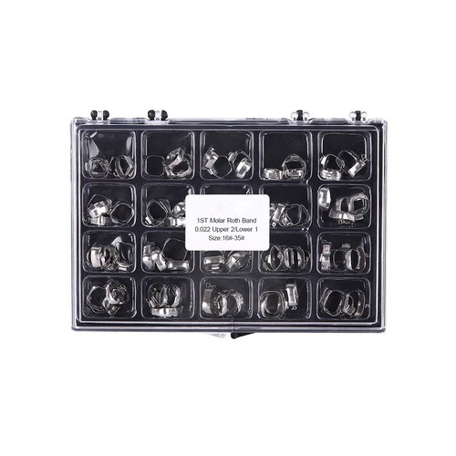 AZDENT Dental Orthodontic Bands with Buccal Tube 1st Molar Roth/MBT 022 - Picture 10 of 11