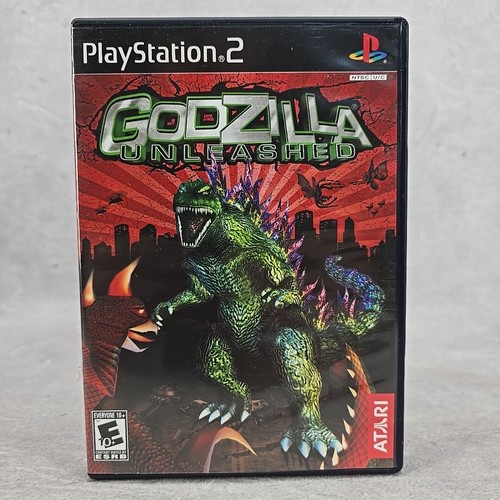 Rare Vintage PS2 PlayStation 2 Game Godzilla Unleashed 2007 Very Collectible - Picture 2 of 7