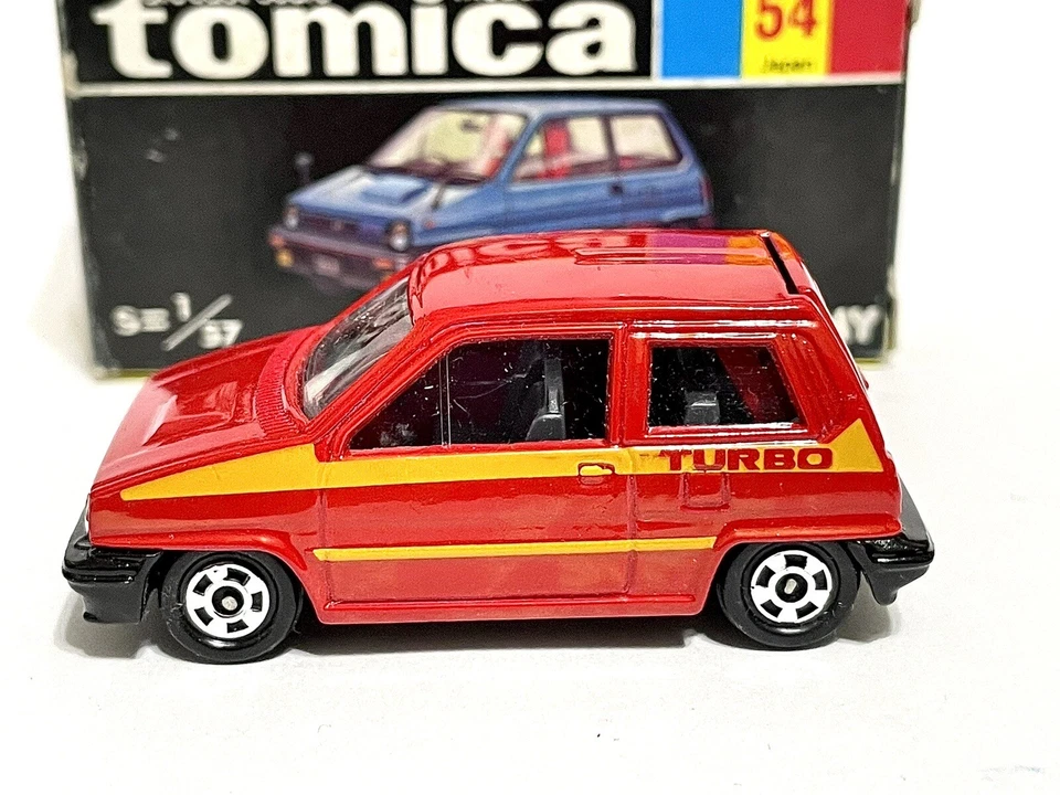 TOMICA 54 - HONDA CITY [ROJO] COMO NUEVO MUY BUEN ESTADO CAJA JAPÓN ¡Nuevo RARO!! Foto 2 de 4