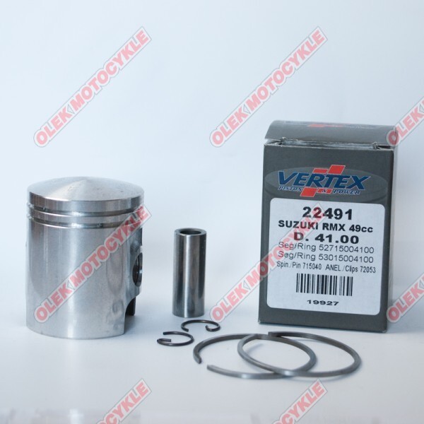Piston Suzuki Morini 41.25mm stoppe la fumée bleue et l'usure moteur