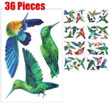 Large Anti Collision Window Decals for Bird Strikes, Stop Birds, 38 Pieces