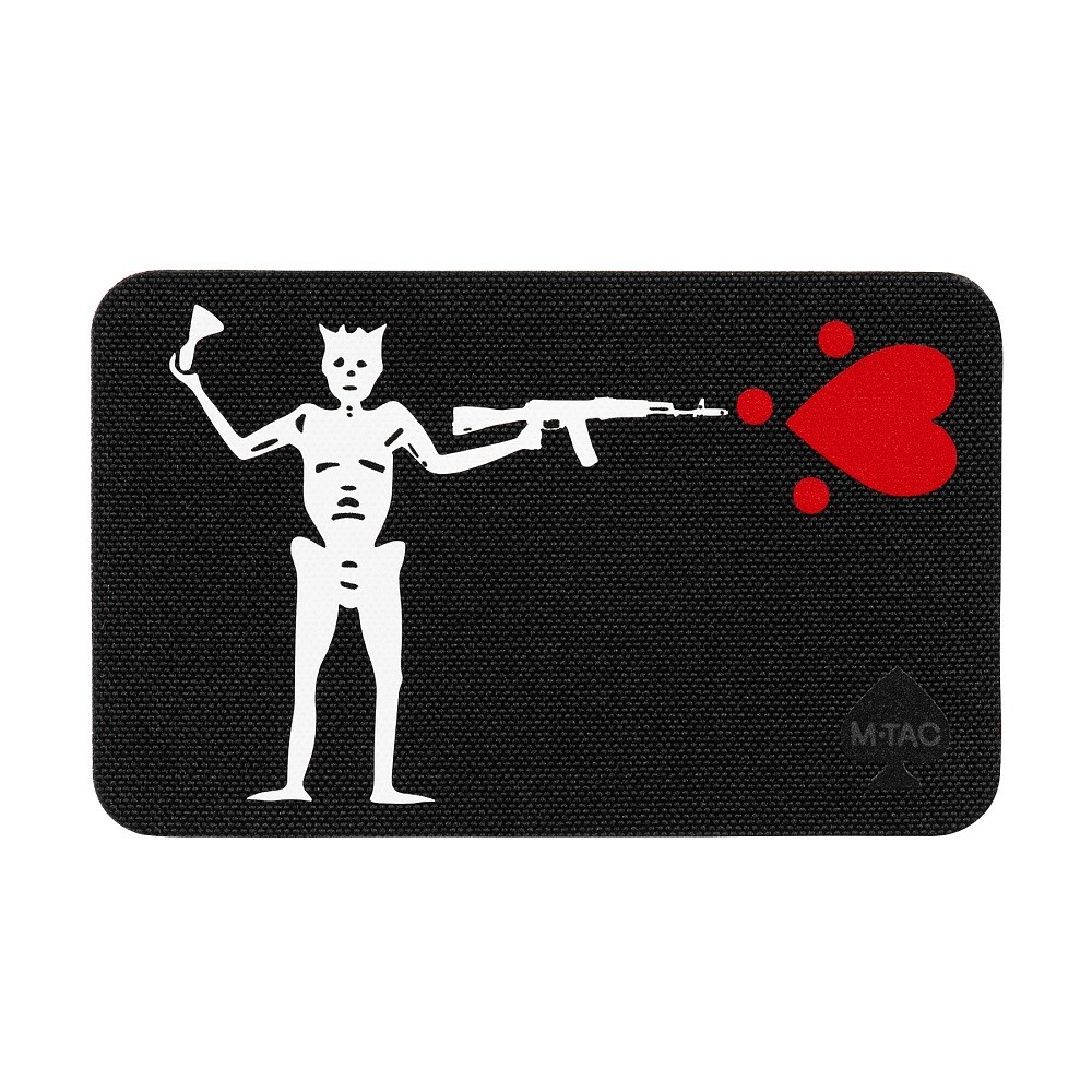 BLACKBEARD FLAG AK-74 Morale Patch black beard teach demon