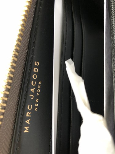 NWT Marc Jacobs Classic Standard Continental Leather Wallet Grey M0011316 New - Picture 9 of 13