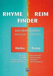 Rhymefinder - Reimfinder: Das Reimlexikon: Das Reimlexik... | Buch | Zustand gut - Bild 1 von 2