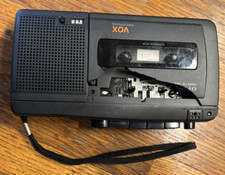 Optimus CTR-116 VOX Cassette Tape Recorder Player Voice Activated see descript 