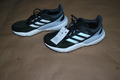 Adidas SolarBoost 5 Running Shoes Running Trainers Black Women Size 7 NEW