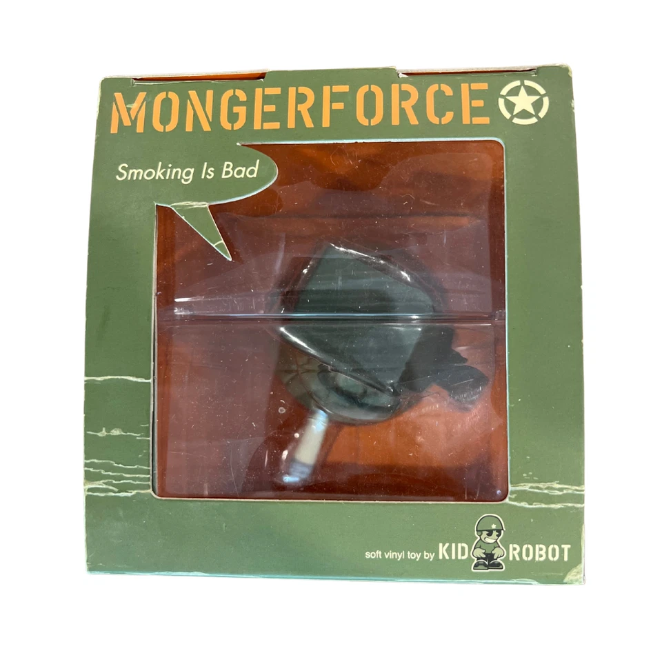 Kid Robot FRANK KOZIK MONGERFORCE SARGE Army Green Grenade Figure 2007 - Image 3 of 4