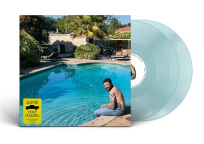 Post Malone Austin LTD Indie Store Exclusive 2LP Light Blue Vinyl Gatefold 2023