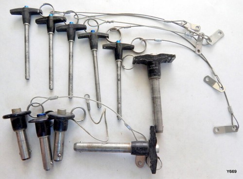 Large Mixed Lot 10 Pieces Quick Release Locking Pins