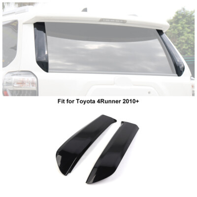 Rear Windshield Window Pillar Panel Molding Decor Cover Trim For 4Runner 2010+