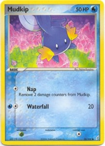 Mudkip 58/100 EX Crystal Guardians Common PERFECT MINT! Pokémon