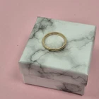 9ct Gold Hallmarked Wedding 2mm Court Band Ring 1.7g Solid Yellow Gold Size Uk K