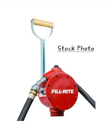 #ad #ad Fill Rite FR152 Piston Hand Pump with Hose amp; Nozzle Spout Red $229.89