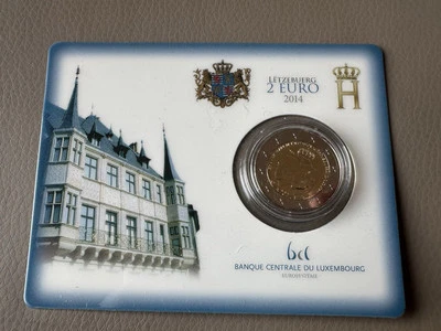Luxembourg 2 Euro Coincard 2014 - Photo 1/2