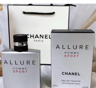 Chanel Allure Homme Sport Edt Perfume Eau De Toilette Spray 100ml- New Sealed