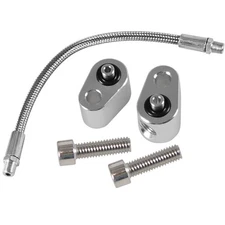 LS LS1 Throttle Body Coolant Bypass Hose Kit Cylinder Head Steam Port Crossover