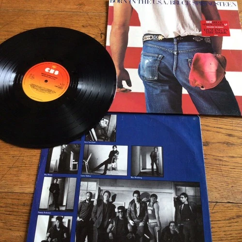 Bruce Springsteen Born in the USA LP Record Vinyl 12" 1984 CBS 86304 UK