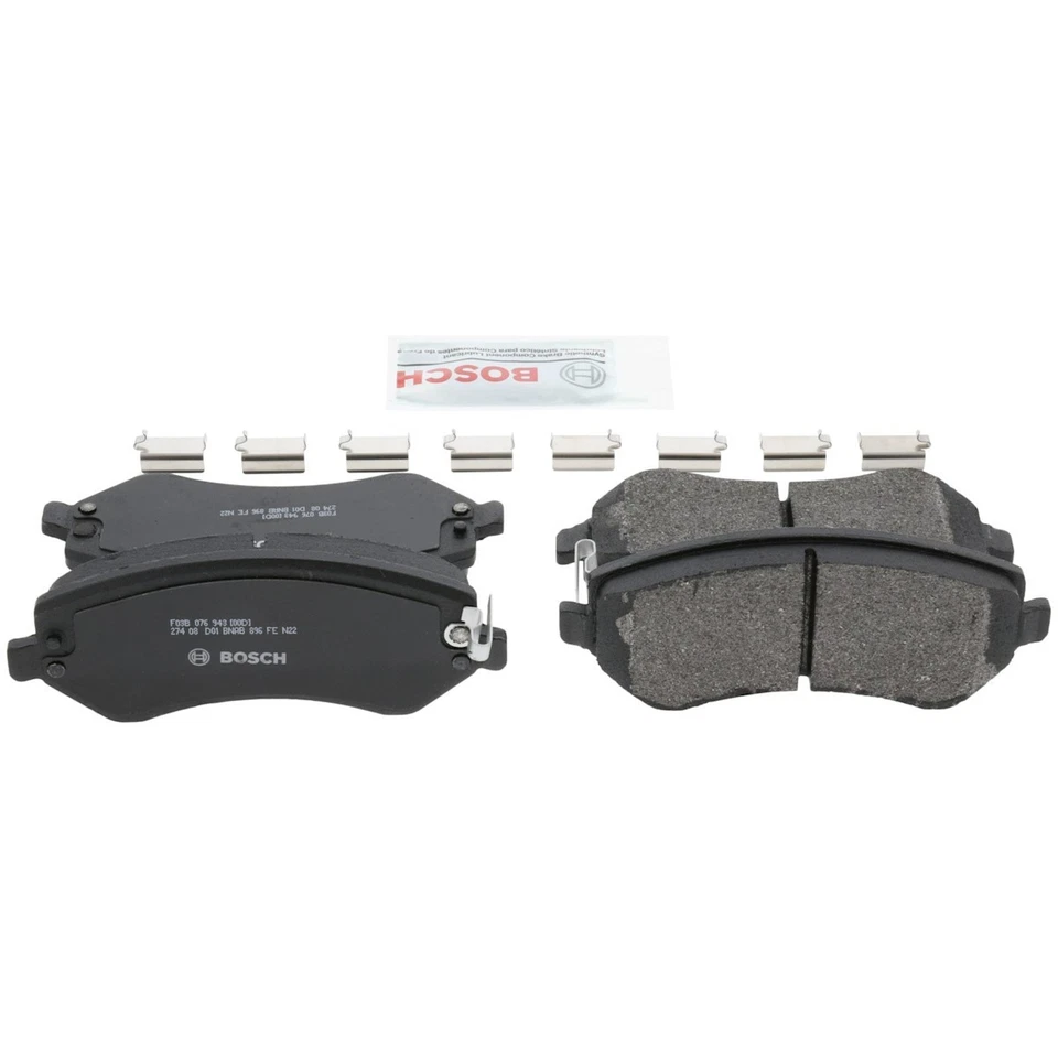 Комплект из 2 передних тормозных колодок BP856 Bosch для Dodge Caravan Town & Country - Изображение 4 из 4