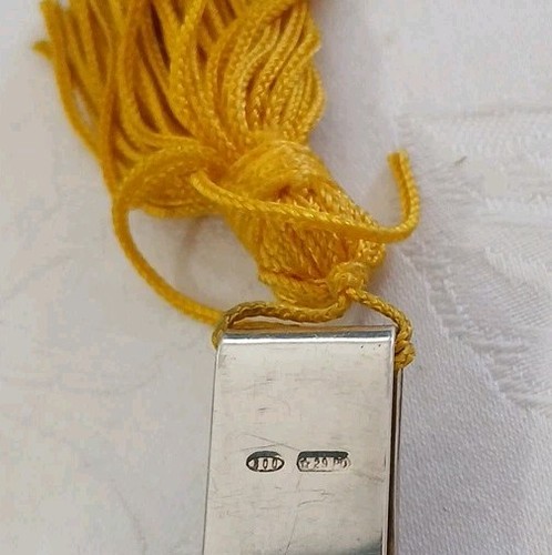 Tagliacarte Argento 800 29 PO Vintage Usato Ottime Condizioni - Foto 4 di 5