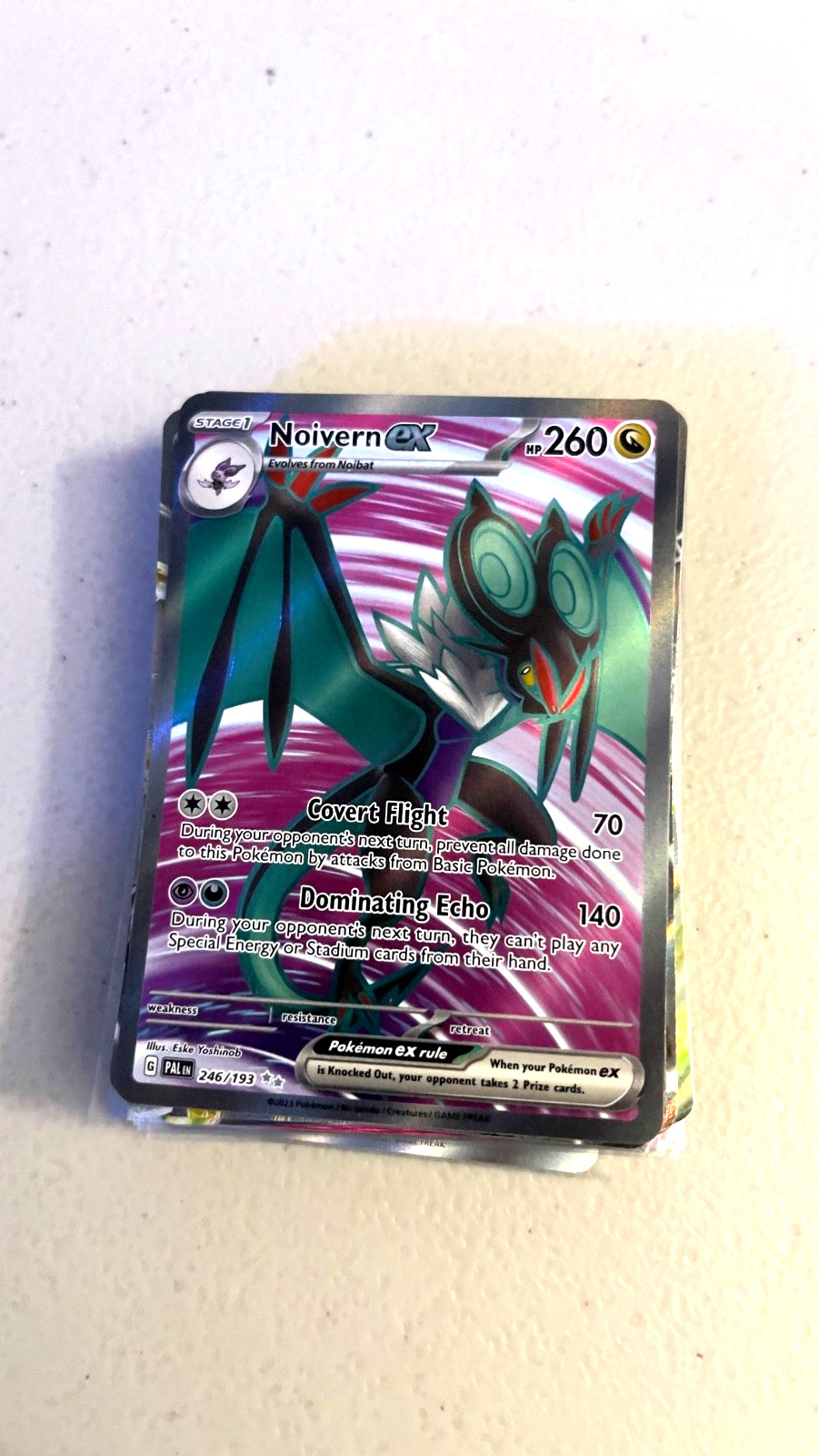 Noivern ex 246/193 Sv02: Paldea Evolved Holo