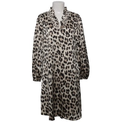 Continue, Kleid, Größe: S, PAULINE LEO, Beige/Schwarz, Polyester, Leopard #NCq