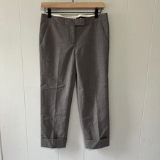 Theory 100 Virgin Wool ankle pants Y2k Minimalist Women's