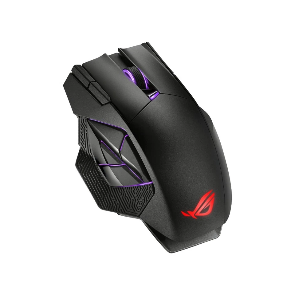 ASUS ROG Spatha X Wired/Wireless 19000 DPI 12 Programmable Buttons Gaming Mouse - Image 3 of 4