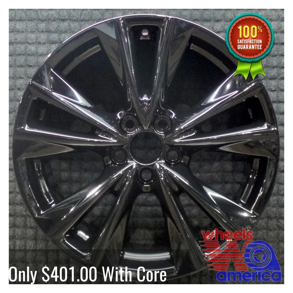 Llanta Lexus ES250 ES300h ES350 19 2019-2024 4261106K60 OEM negra OE 74377 Foto 2 de 4