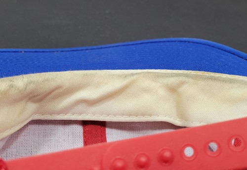 Vtg Carquest Hat Snapback Cap Red/Blue 80's Auto Parts Stores w/Blue Rope *Read - Picture 10 of 12
