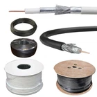 White/Black RG6 Coaxial Cable TV Sky BT Freesat Satellite Antenna HDTV Aerial