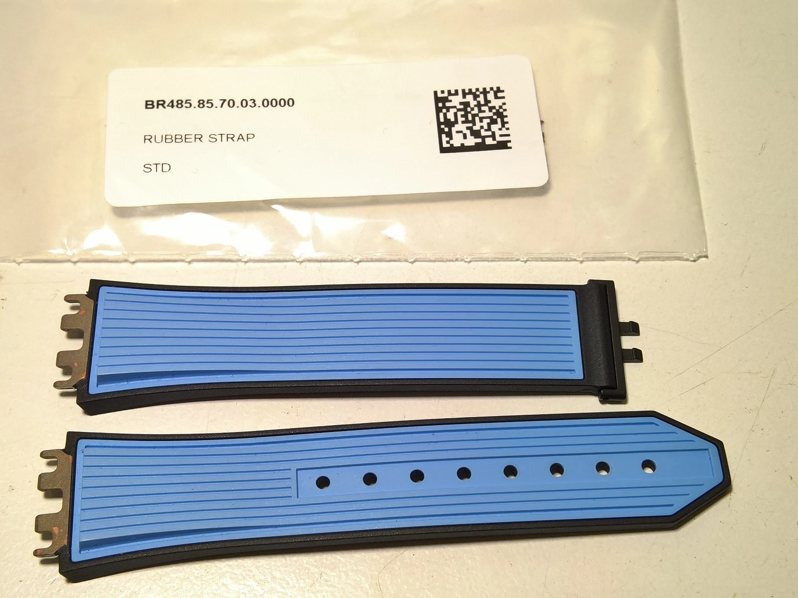 Hublot — ULTRA RARE PORTHOLE BIG BANG ONE CLICK STEEL DIAMOND 485 RUBBER STRAP NEW