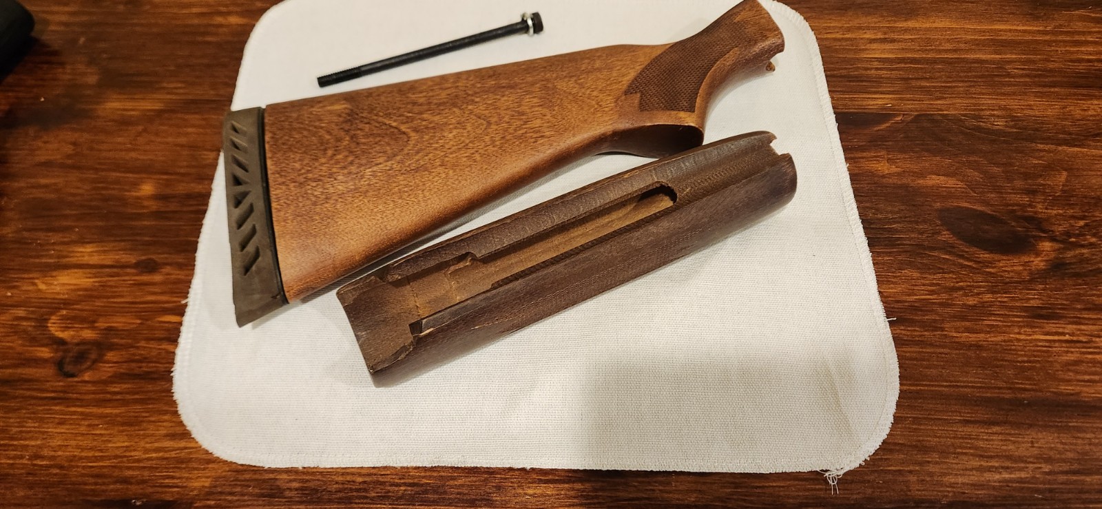 Mossberg 500/590 12ga Factory Wood Stock & Forend Set