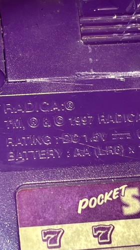 Radica Vintage Pocket Slot 1999 And Pocket Poker 1997. Tested. - Picture 12 of 14