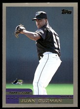 Juan Guzman 2000 Topps #284 Devil Rays MLB READ FREE SHIPPING AutographDen