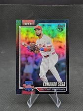 2026 Topps Series 1 Edmundo Sosa Black Foil #289 /10