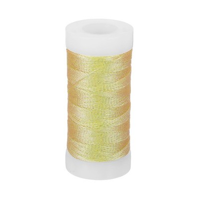 Metallic Thread 100 Yards Embroidery Thread for Sewing Machine Gold]
