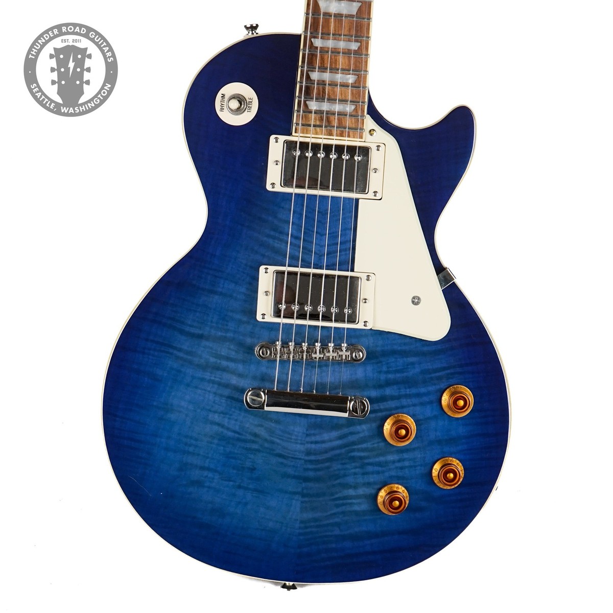 ギター Epiphone Les Paul Standard Pro 2018 2018 Epiphone Les Paul Standard Plus Top Pro Blueburst | eBay
