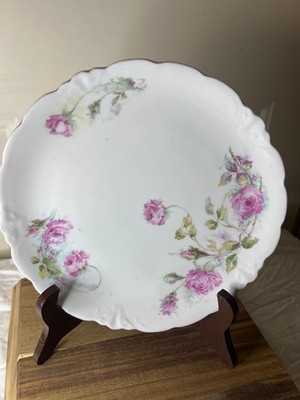 Antique J&C Malmaison Bavaria Floral Pattern Decorative Plate Porcelain